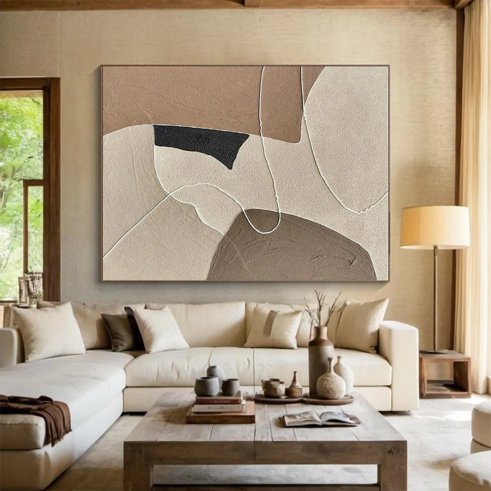 Staggering Made-to-Order Hand-Painted Abstract Painting for Wedding Venues LargeART0661