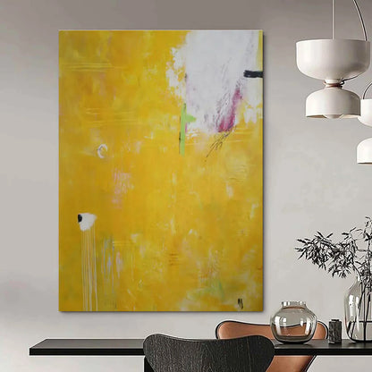 Hand-Painted Bespoke Abstract Canvas for Office & Hotel Lounges