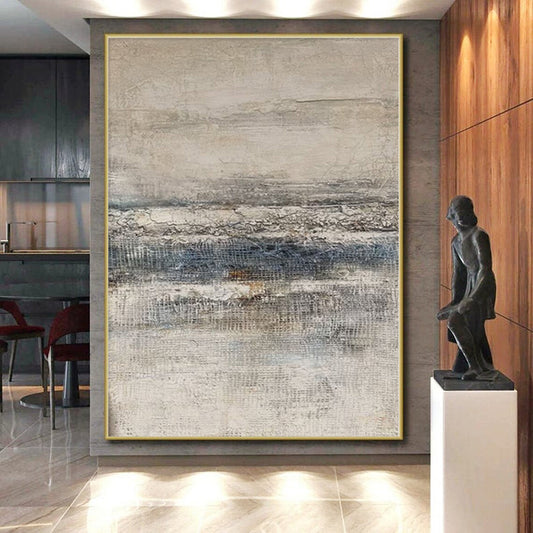 Giant Made-to-Order Abstract Canvas for Spa Sanctuaries