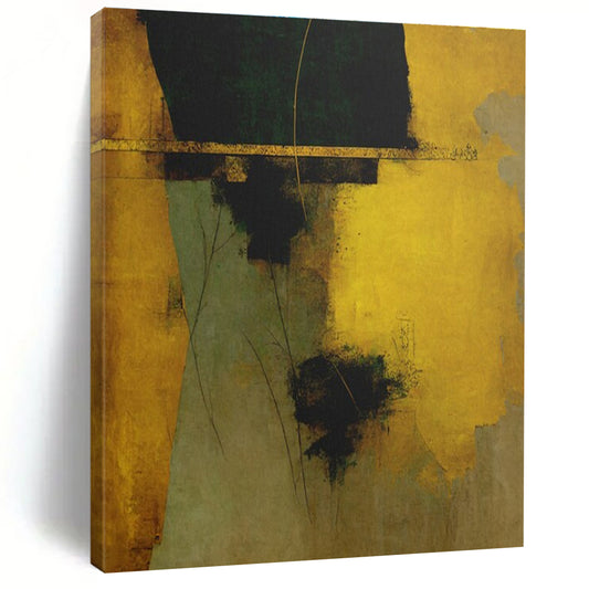 Giant Contemporary Abstract Painting for Master Bedroom Feature Wall in Modern Homes