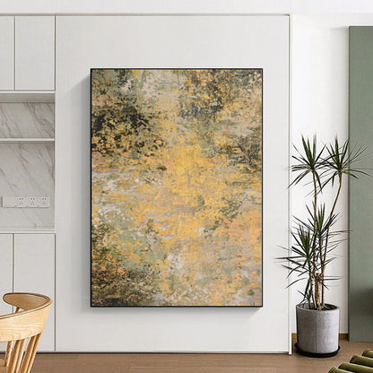 Immense Abstract Current Art - Hand-Painted Resin for Marine Science Center Atriums