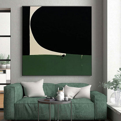 Vast Made-to-Order Hand-Painted Abstract Canvas for Co-Working Spaces LargeART0651