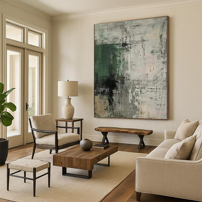 Giant Modern Abstract Canvas for Cruise Ship Public Areas