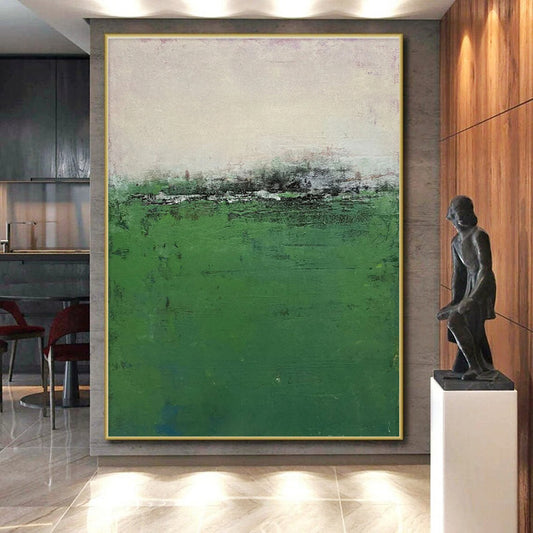 Massive Custom Hand-Painted Abstract Art for Educational Institutions LargeART0645