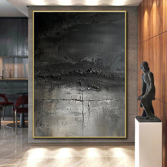 Oversized Contemporary Abstract Wall Art for Corporate Office Break Rooms