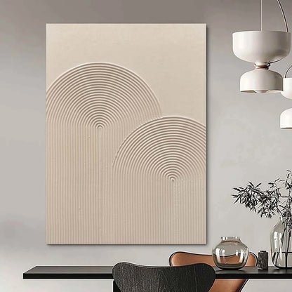 Giant Custom Abstract Painting for Horticultural Conservatory Exhibition Spaces