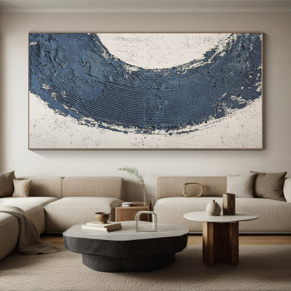 Colossal Made-to-Order Abstract Wall Art for Entryway Console Table Wall