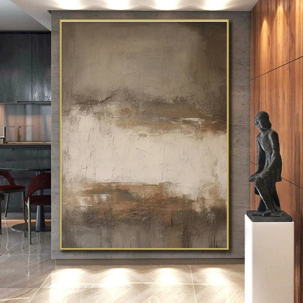 Large Custom Abstract Wall Art for Guest Room Wardrobe Wall