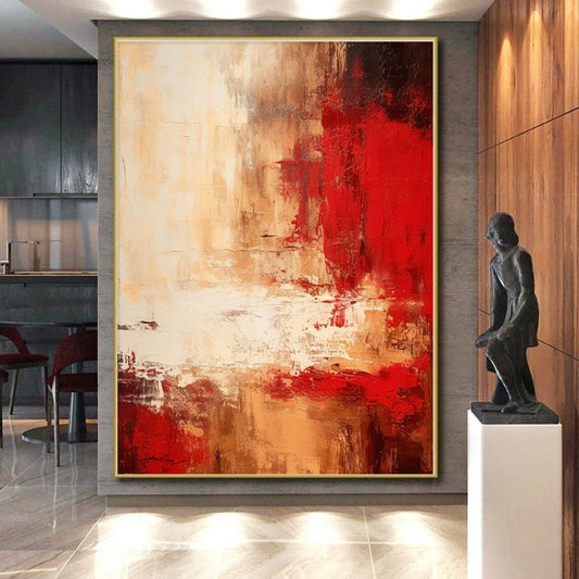 Vast Custom Abstract Art for Home Indoor Pool and Jacuzzi Feature Wall