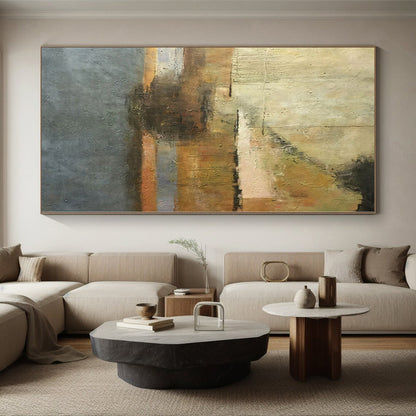 Oversized Custom Abstract Canvas for Pet Play and Rest Areas
