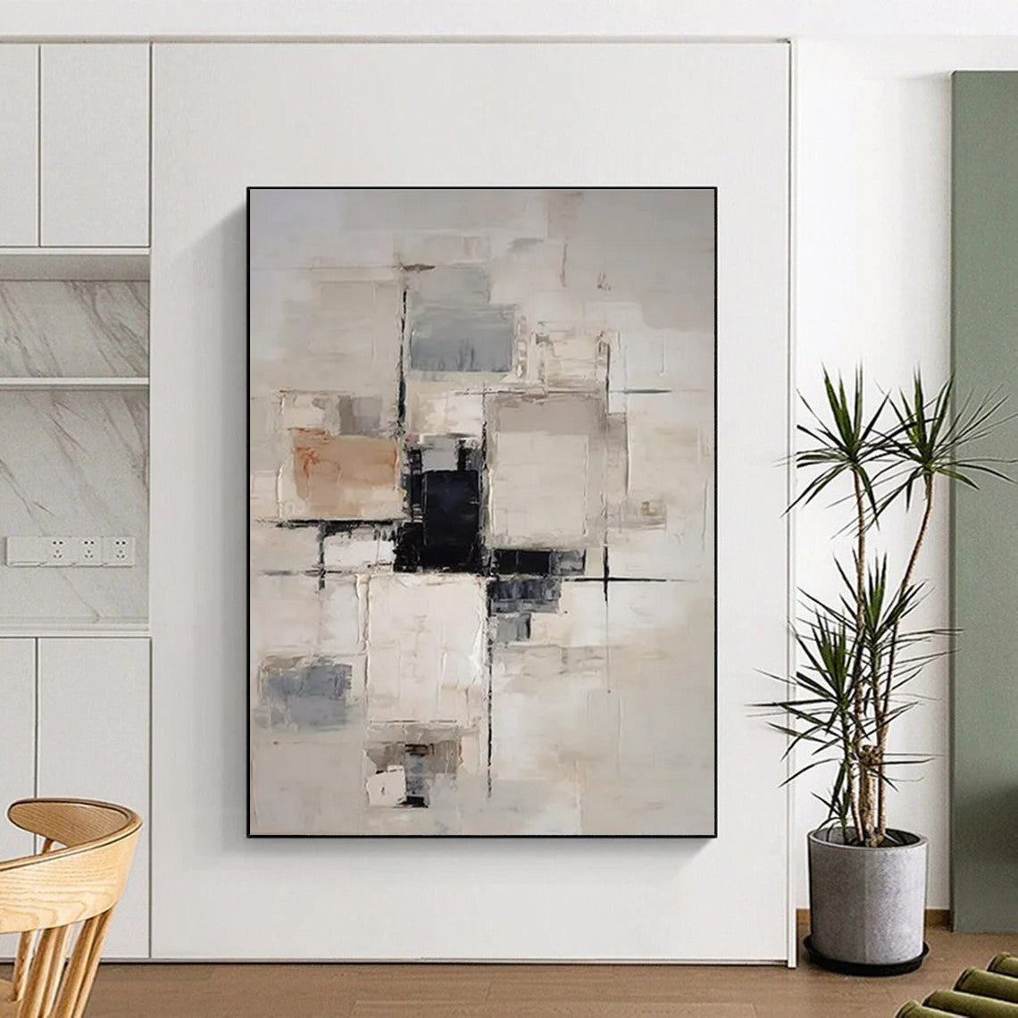 Extra-Huge Contemporary Abstract Wall Art for Event Stage Backdrops