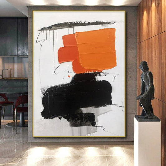 Vast Contemporary Abstract Wall Art for Guest Room Welcoming Ambiance