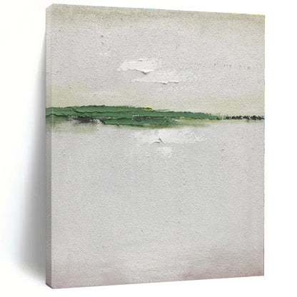 Oversized Custom Hand-Painted Abstract Wall Art for Laundry Room Utility Wall