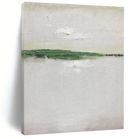 Oversized Custom Hand-Painted Abstract Wall Art for Laundry Room Utility Wall