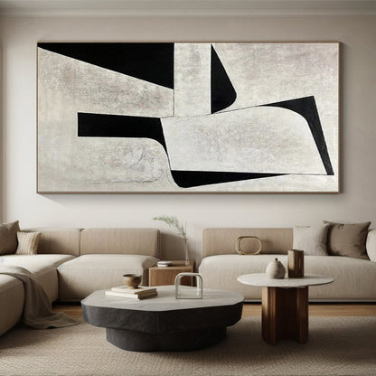 Monumental Abstract Canvas for Kitchen Island Backdrop LargeART0671