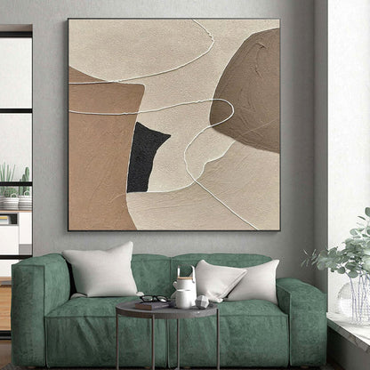 Staggering Made-to-Order Hand-Painted Abstract Painting for Wedding Venues LargeART0661