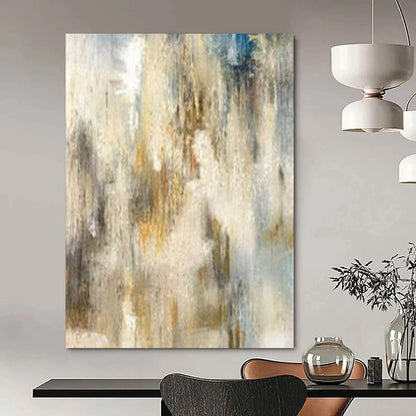 Extra-Vast Hand-Painted Modern Abstract Artwork for Grand Villa Gardens