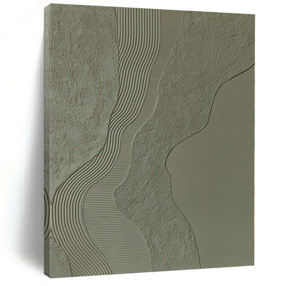 Grand Hand-Painted Abstract Painting for Hallway Corridors