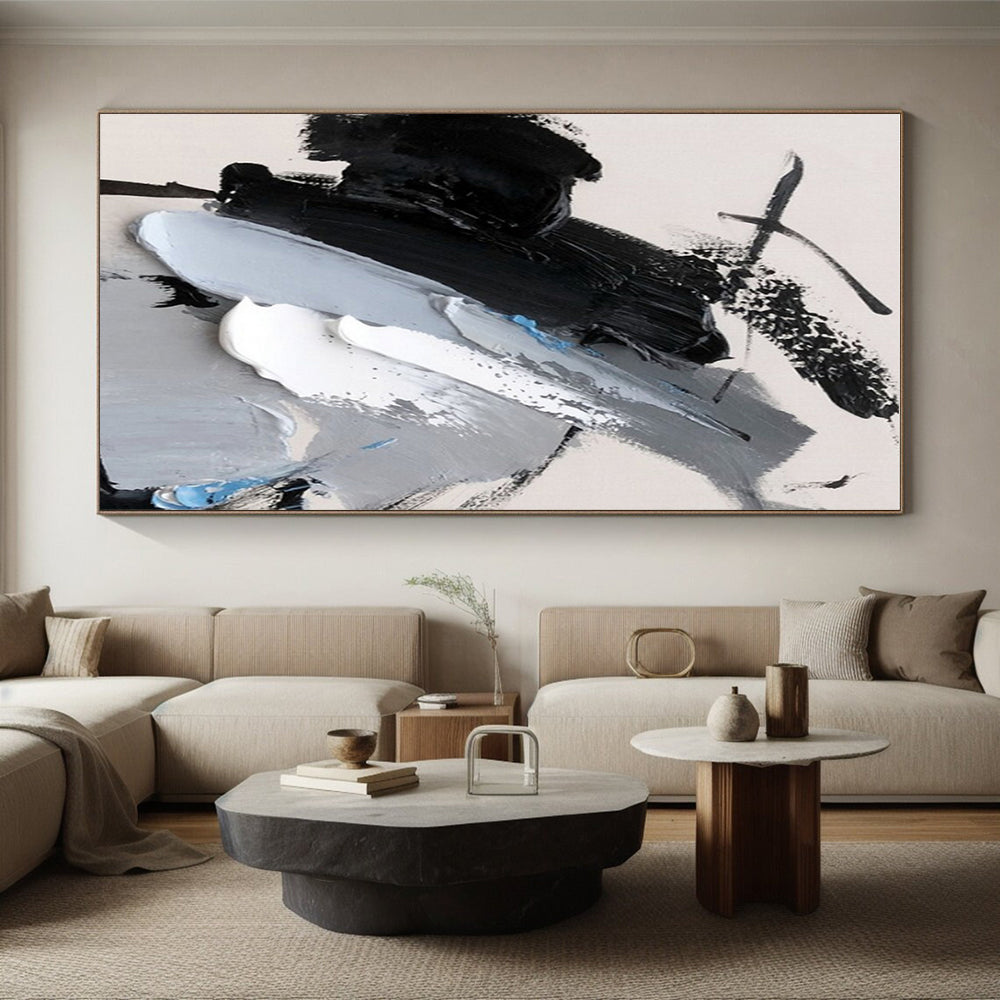 Colossal Modern Abstract Wall Art for Mudroom Functional and Stylish Design