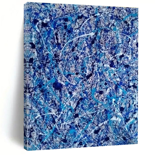 Oversized Contemporary Abstract Painting for Cruise Ship Grand Lobbies