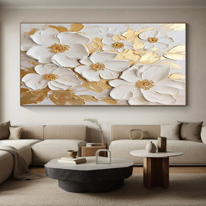 Enormous Hand-Crafted Abstract Canvas for Photography Studios LargeART0658