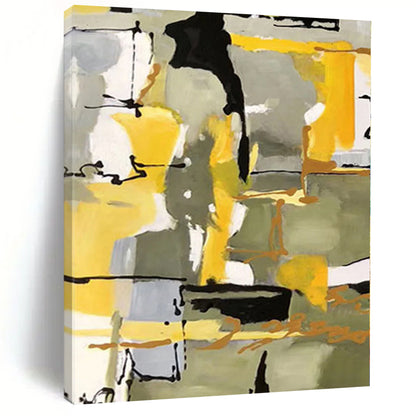Large Custom Abstract Art for Bathroom Bathtub Alcove Walls