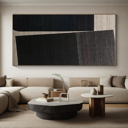 Super-Sized Custom Hand-Painted Abstract Art for Bookstores LargeART0660