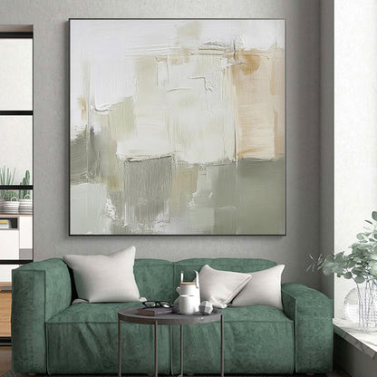 Super-Sized Made-to-Order Abstract Wall Art for Reading Nook Window Seat Wall