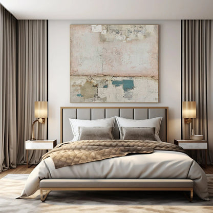 Extra-Large Hand-Painted Modern Abstract Wall Art for Cultural Festival Exhibition Tents