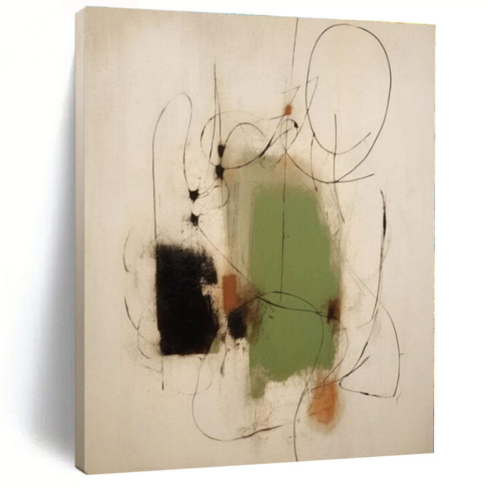 Extra-Vast Hand-Painted Modern Abstract Art for Office Creative Studios