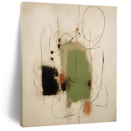 Extra-Vast Hand-Painted Modern Abstract Art for Office Creative Studios