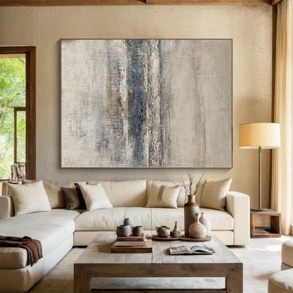 Giant Made-to-Order Abstract Canvas for Spa Sanctuaries