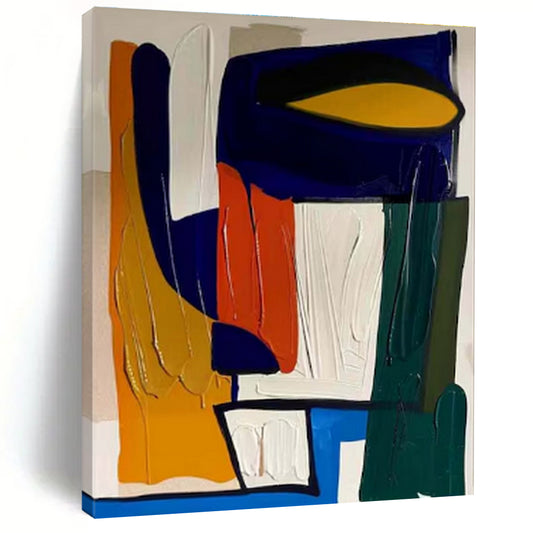Staggering Custom Hand-Painted Abstract Painting for Home Bar Back Bar Wall LargeART0620