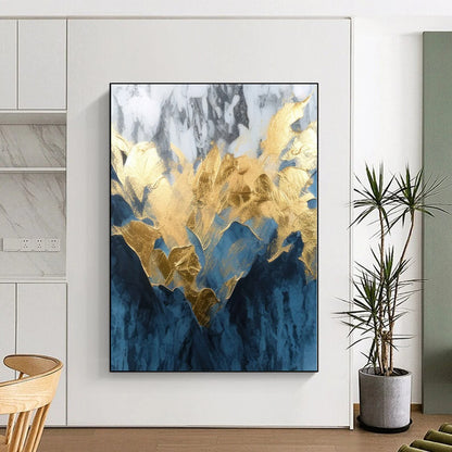 Giant Made-to-Order Abstract Canvas for Walk-in Pantry Feature Walls
