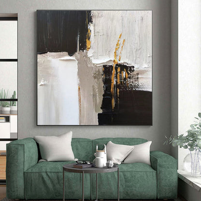 Super-Sized Contemporary Abstract Canvas for Kids’ Playroom Imaginative Decor