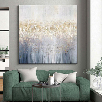 Oversized Made-to-Order Hand-Painted Abstract Wall Art for Guest Room Focal Wall LargeART0592