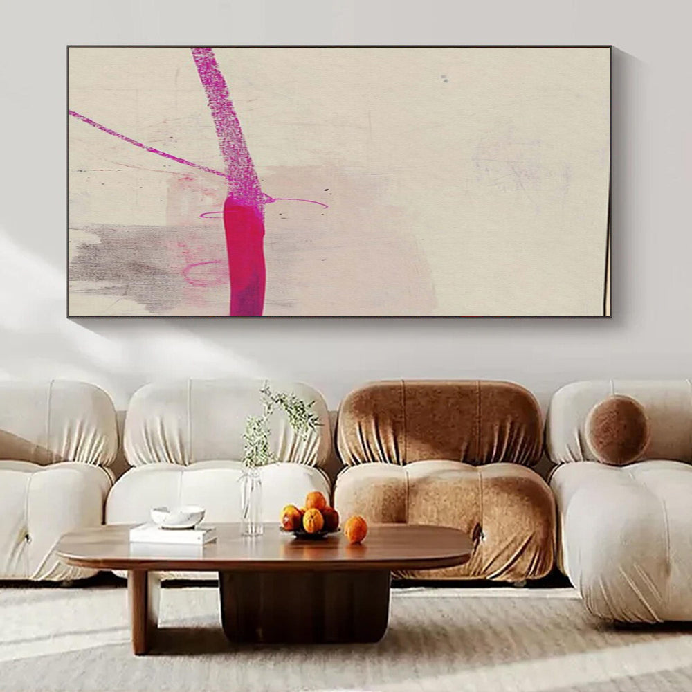 Super-Sized Hand-Painted Modern Abstract Wall Decor for Family Home Game Rooms