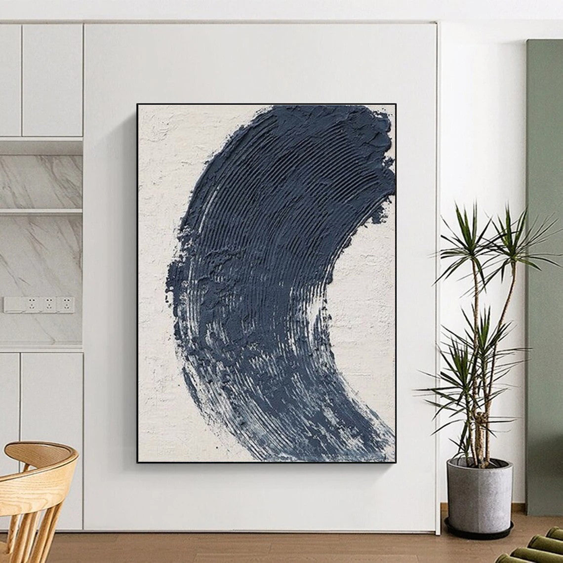 Vast Hand-Painted Abstract Art for Home Bar Social Centerpiece LargeART0680