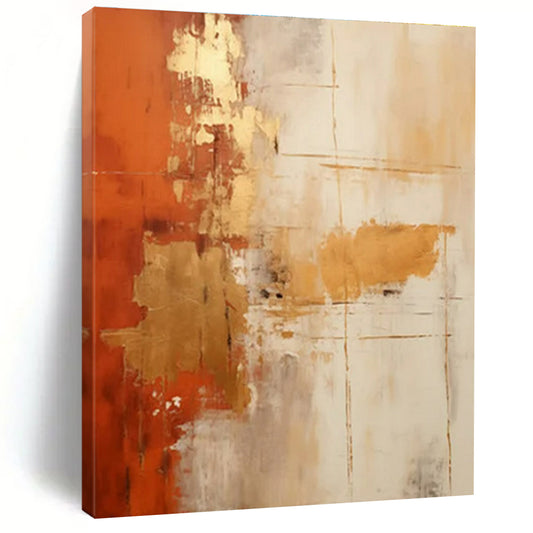 Super-Sized Modern Abstract Canvas for Kids’ Playroom Imaginative Backdrop