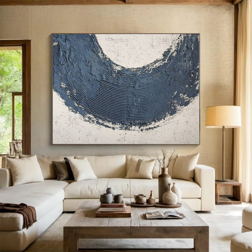 Colossal Made-to-Order Abstract Wall Art for Entryway Console Table Wall