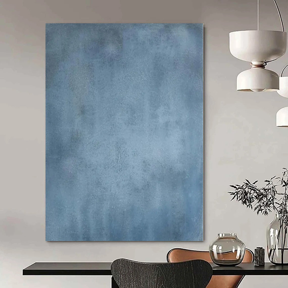 Large Abstract Canvas for Home Office Alcoves - Commissioned Oil on Linen