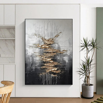 Huge Contemporary Abstract Painting for Event Photography Studio Sets