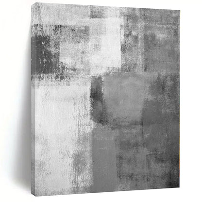 Oversized Hand-Painted Abstract Art for Home Gym Wall