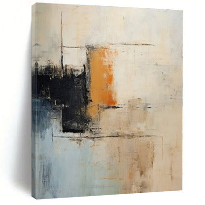 Hand-Painted Bespoke Abstract Art for Dining Room and Hallway