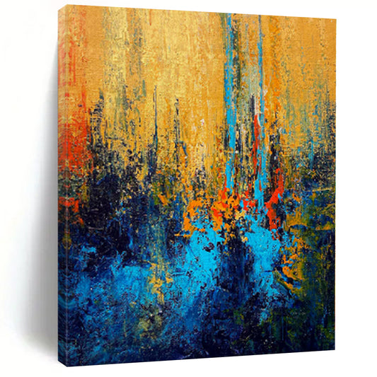 Giant Abstract Viking Art - Made to Order Acrylic for Nordic-Themed Restaurants