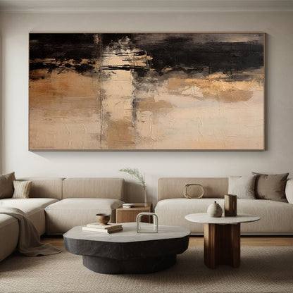 Oversized Custom Abstract Wall Art for Laundry Room Feature Walls