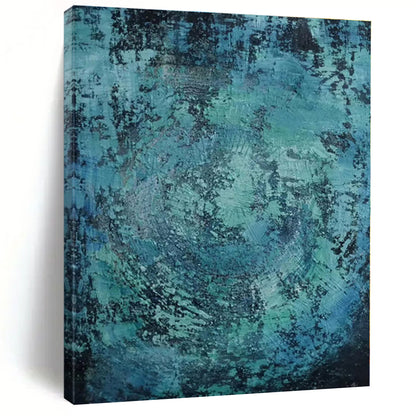 Huge Custom Abstract Art for Bathroom Shower Alcove Wall