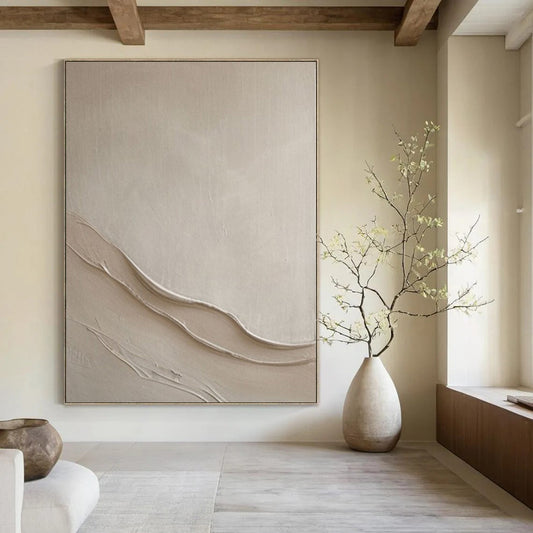Extra-Vast Hand-Painted Modern Abstract Artwork for Family Home Conservatories