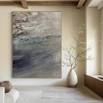 Grand Custom Abstract Canvas for Luxury Retail Store Windows