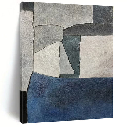 Huge Made-to-Order Abstract Painting for Garage Workshop Feature Wall